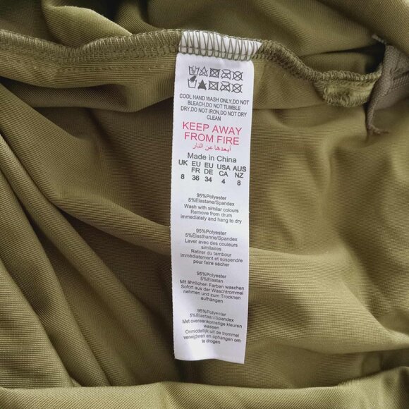 Pretty Little Thing Velvet One Shoulder Corset & Ruched Skirt Midi Dress - Picture 9 of 10